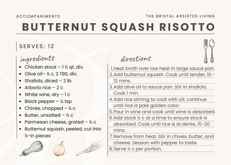 butternut squash risotto