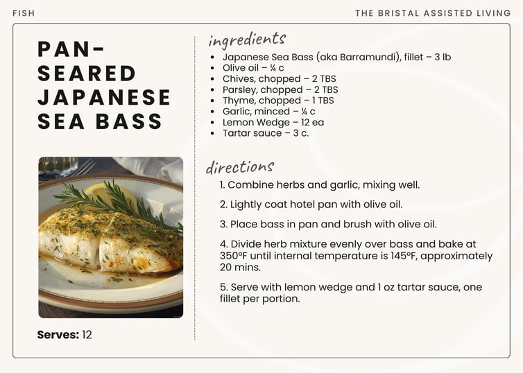 pan-seared japanese sea bass