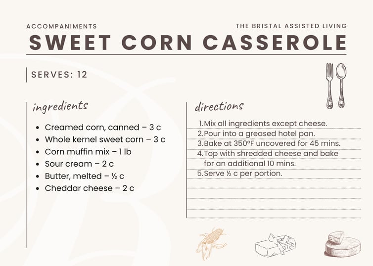 sweet corn casserole