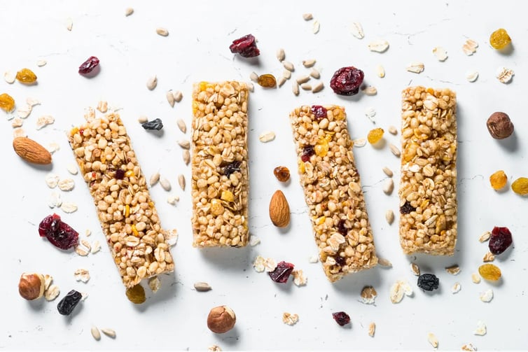 Berry Nut Granola Bars