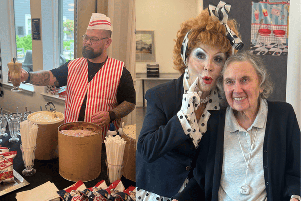 The Bristal Assisted Living at Waldwick hosted a 1950s Immersive Program for residents