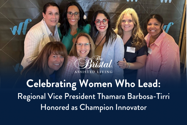 Women of The Bristal leadership team celebrate as one of their own named among Women Innovators in Westchester County