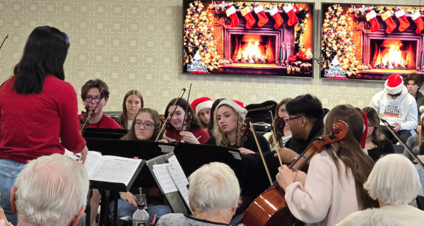 Student orchestra performs for residents of The Bristal at Massapequa