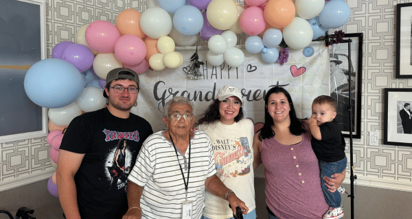 Children and grandchildren gathered in Wayne, New Jersey to celebrate the special impact Grandparents make on our lives.