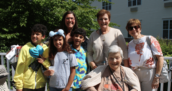 Families came together to celebrate Grandparents Day at The Bristal at Woodcliff Lake.