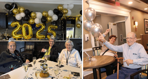 Residents of The Bristal communities gathered together to celebrate the New Year.