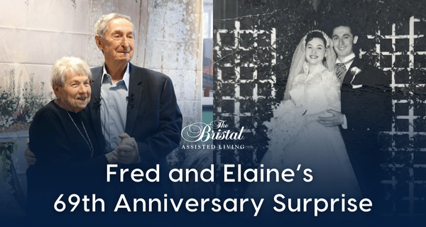 Fred and Elaine's 69th Wedding Anniversary at The Bristal