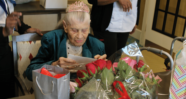 101st birthday celebration in Lake Success