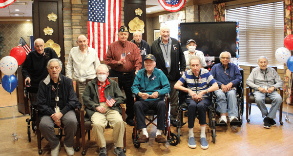 veterans day in lake grove