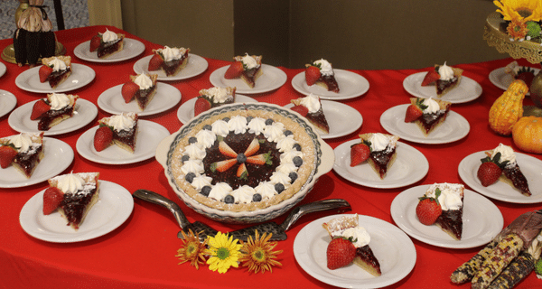 desserts on table