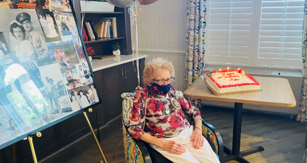 100th birthday celebration in East Meadow