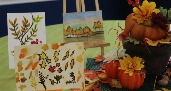 Fall Art Class in Jericho