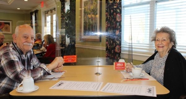 Couple at The Bristal at Lake Grove celebrates the Lunar New Year.