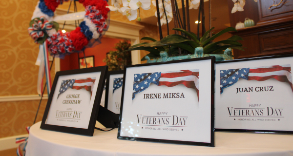 Veterans Day at The Bristal at Holtsville