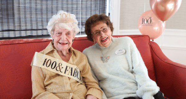 Mae celebrated her 100th birthday at The Bristal at Holtsville